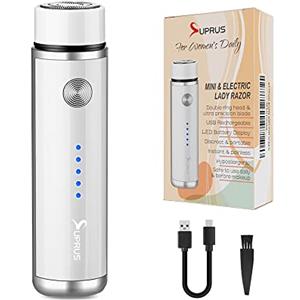 SUPRUS Ricaricabile USB Rasoio Elettrico Cordless