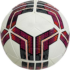 Generico Pallone di Cuoio da Calcio Misura 5 ecopelle PU Cuoio Sintetico Taglia 5 Misura Ufficiale Pallone da Calcio Cucito per Bambini Adolescenti e Adulti Venduto Sgonfio, Colore Casuale