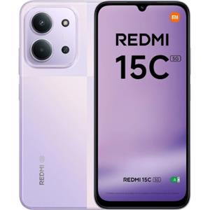 Xiaomi Smartphone Xiaomi Redmi 15C 6.9'' 5G 4GB/128GB/Dual Sim/6000mAh/Viola [MZB0LLJEU]