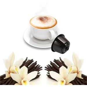 KICKKICK 32 Capsule Cappuccino alla Vaniglia Compatibili Nescafé Dolce Gusto