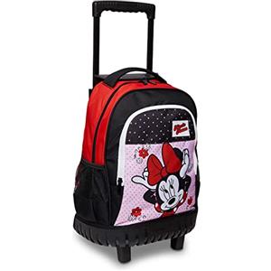 Seven Trolley MINNIE, Multicolore, Doppio Scomparto, Tasche Multifunzione, Per bambine e ragazze, Scuola & Tempo libero, Viaggi