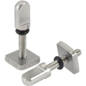 Floweringbeter Acciaio inossidabile 316 per tavole da surf Viti 34mm antiruggine 316 | Design a mano, nessun attrezzo richiesto, per un'installazione rapida, vestibilità sicura, facile da usare