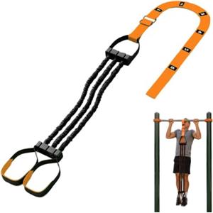 Byeaon Banda di Assistenza Pull Up alla Sbarra Cinghie Regolabili Antiscivolo Da | Bande Elastiche Trazioni Allenamento in Palestra Domestica, Garage, Yoga, Pilates e Fitness