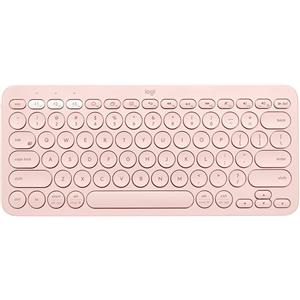 Logitech K380 Multi-Device tastiera Bluetooth QWERTZ Tedesco Rosa