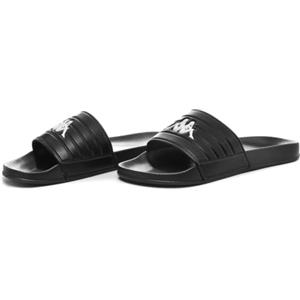 Kappa - Ciabatte Unisex a Fascia con Tomaia in Materiale Sintetico, Suola in EVA Leggera, Logo Omini e Design Ideale per l'Estate