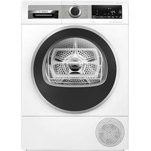 Bosch WQG245D0IT Serie 6 Asciugatrice a pompa di calore 9kg Bianco | Asciugatrice con condensatore autopulente, Sistema asciugatura automatica, Programma lenzuola, Cestello lana, Made in Europe