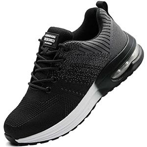 Rona Shoes Scarpe Antinfortunistiche Scarpe da Lavoro Antinfortunistiche Comode Leggere Comode Uomo Donna