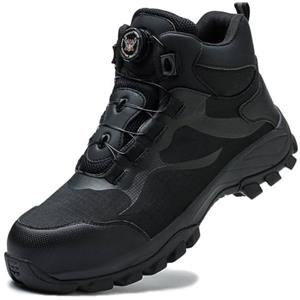 Rona Shoes Stivaletti Antinfortunistici Scarpe Antinfortunistiche Scarpe da Lavoro Antinfortunistiche Impermeabile Leggere Comode Uomo Donna