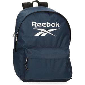Reebok Boston Zaino per Laptop Doppio Scomparto 15.6" Inches Blu Navy 31x44x15 cm Poliestere 20.46L di Joumma Bags