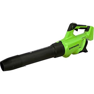Greenworks GD40AB - Soffiatore a Batteria con Modalità Cruise, Motore Brushless, 210km/h, 15,6m³/min, Funzione Turbo, SENZA Batteria 40V e Caricabatterie, Garanzia 3 Anni