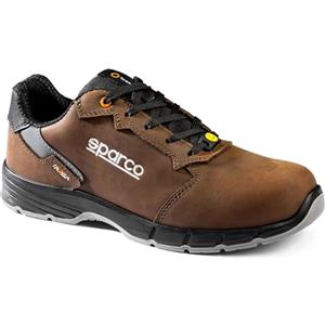 Sparco - Targa Nino ESD S3S SR FO - Scarpe Antinfortunistiche Uomo Donna - Scarpe da Lavoro Antiscivolo e Resistenti - Calzature di Sicurezza Adatte ad Ogni Condizione di Lavoro - 41 EU