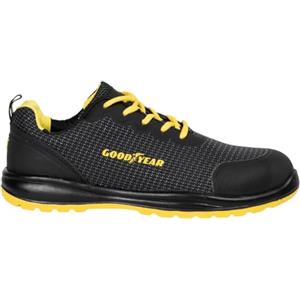 Goodyear Scarpe Antinfortunistiche Traspiranti Nere, Sicurezza sul Lavoro, categoria S3 - Taglia 47