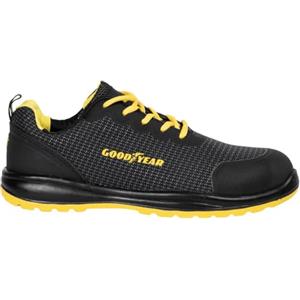 Goodyear Scarpe Antinfortunistiche Traspiranti Nere, Sicurezza sul Lavoro, Categoria S3 - Taglia 37