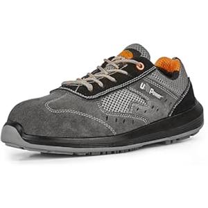 U-POWER DON'T WORRY... BE HAPPY! Scarpe Antinfortunistiche Da Lavoro,scarpa Bassa,mod. Brezza S S1ps Fo Sr,puntale Antiperforazione No Metal SafetywearUnisex - Adulto