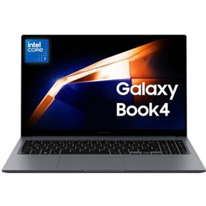 Samsung Galaxy Book4, 3 anni di garanzia, Processore Intel Core 7, 16GB RAM, 1TB, Laptop 15.6" LED IPS Full HD, Windows 11 Home, Gray [Versione Italiana]