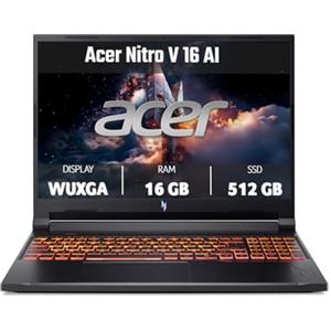 Acer Nitro V 16 AI | Notebook Gaming | Ryzen 7 | RTX 5050 | 16GB | 512GB | 16" WUXGA IPS 180 Hz | AMD Ryzen™ 7 260 | NVIDIA RTX 5050 | 16GB RAM | 512GB SSD | Windows 11 | Tastiera italiana QWERTY