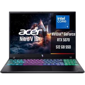 Acer Nitro V 16 | Notebook Gaming | 16" | Core 9 | RTX 5070 | 16GB | 512GB | 16" WUXGA IPS 120Hz | Intel Core 9 270H | NVIDIA RTX 5070 | 16 GB RAM | 512GB SSD | Windows 11 | Tastiera italiana QWERTY