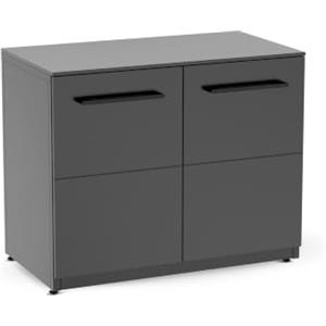 cozze® Cucina da esterno Modulo con Anta - piano HPL 15 mm, vano bombola gas, acciaio zincato verniciato a polvere, 90 x 110 x 60 cm