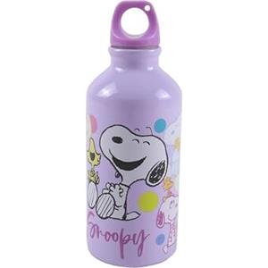 CYPBRANDS Marchi CyP: Snoopy, bottiglia, borraccia, colore viola, prodotto ufficiale