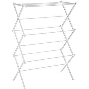 Amazon Basics Stendibiancheria pieghevole, 14.5" D x 29.5" W x 41.8" H, bianco.