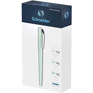 Schneider Callissima - Penna stilografica per calligrafia, confezione regalo (3 diverse spessori, con cartucce)