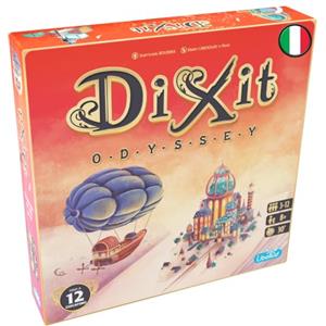 Asmodee - DIXIT ODYSSEY - Gioco da Tavolo di Immaginazione e Fantasia | Carte da Gioco Strategico e di Narrazione per Grandi Gruppi - 3-12 Giocatori - 8+ Anni - 30 Minuti - Edizione Italiana