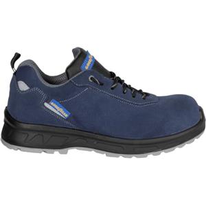 Goodyear Scarpe Antinfortunistiche S1P in Pelle Scamosciata Blu, Scarpe da Lavoro Taglia 44