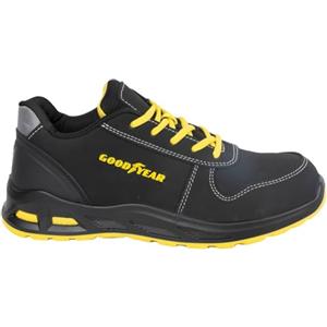 Goodyear Scarpe Antinfortunistiche Anchor Low Black S3S SR FO - Taglia 39 - Uomo - Antiscivolo, Puntale in Acciaio, Nero