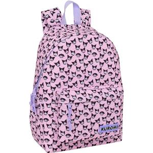 safta KUROMI - Zaino per laptop da 14,1", ideale per giovani di diverse età, comodo e versatile, qualità e resistenza, 31 x 13 x 43 cm