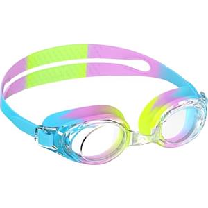 Ambienden Occhiali Piscina con Guarnizione in Silicone e Regolazione Rapida, Anti-Appannamento, Visione Chiara, Protezione UV, Modello Unisex Occhialini Nuoto per Adulti