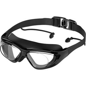 Ambienden Occhialini Nuoto Panoramici Anti-Appannamento Impermeabili UV | Visione Panoramica, Guarnizione Silicone 3D, Lenti Anti-Condensa, Uso Indoor Outdoor, Protezione UV