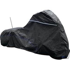 FENRIR 265CM 420D Telo Moto Coprimoto Copertura Esterno compatibile con Road King Road Glide Street Glide Heritage Classic Low Rider ST Gold Wing K1600GT K1600B R18Classic R18B Chieftain Challenger