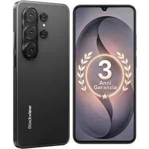 Blackview 6,88" HD+IPS Smartphone Offerta Android 16, 32MP+13MP, 16GB+128GB/1TB, 5000mAh,Telefono Cellulare In Offerta 4G 3 Slot Per Carte, WiFi 5/3,5 mm/FM/OTG,3 Anni Garanzia