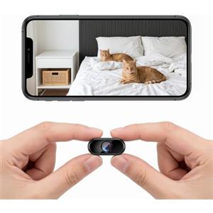 Générique Telecamera WiFi Interna Mini Nascosta 1080P | Visione Notturna, Rilevamento Movimento, Avvisi Push - Ideale per Sorveglianza Casa, Bambino, Animale