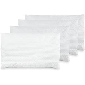 Mediawave Store - Guanciali Per Letto Ortopedici, Piuma Anallergica, Cuscini Imbottiti, Morbidi, Comodi, Guanciali Letto (4)