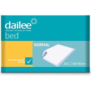 Dailee Bed 60x60 - 150x Traverse Neonato - Traversine Neonato Fasciatoio e Cambio del Pannolino - 6 Confezioni da 25 Pezzi, Formato Scorta