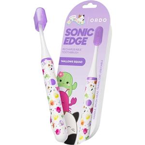 ORDO Sonic Edge Squishmallows 'Mallow Squad' Spazzolino Elettrico | Spazzolino elettrico per bambini Squishmallows, 5+ settimane di autonomia, timer 2 minuti, due testine, regalo dai 4+