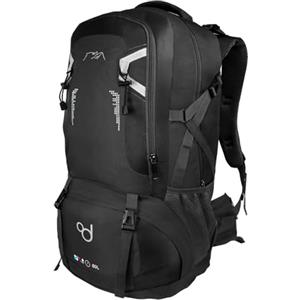 OcioDual Zaino Trekking 60 Litri Nero, Zaino Montagna Leggero