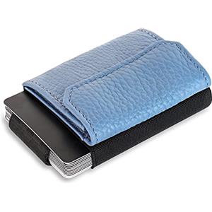 Jaimie Jacobs Nano Boy Pocket mini portafoglio uomo con portamonete, porta carte di credito dal design minimalista