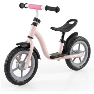 COSTWAY Bicicletta senza Pedali per Bambini 3 Anni+, Portatile | Bici Senza Pedali per Principianti con Ruote Antiforatura, Altezza Regolabile, Balance Bike per Equilibrio Leggera
