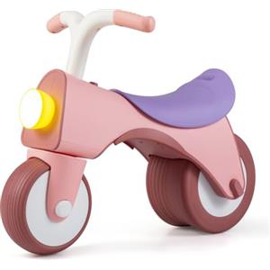 COSTWAY Bicicletta Equilibrio Senza Pedali per Bambini 2-5 Anni | Bici Senza Pedali in Metallo con Musica, Faro Luminoso, Manubri Ergonomici e Ruote Resistenti all'Usura per Coordinazione