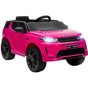 AIYAPLAY Macchina Elettrica per Bambini 3-6Anni Land Rover Discovery Rosa | 3-6 Anni