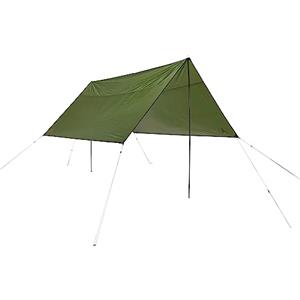 GRAND CANYON ZUNI 4, Tarp multifunzione 4 x 4m con stanghe incluse, telo da tenda, impermeabile, protezione UV50+, adatto per bivacco, campeggio, attività all'aperto e giardino