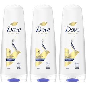 Dove Balsamo Ricostituente Ultra Care Intensive Repair, 3x 200 ml | Per Capelli Danneggiati, Capelli Rinforzati e Nutriti, 98% dei Danni Prevenuti, Con Bio-Restore Complex