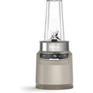 Ninja Frullatore Ninja con tecnologia Auto-iQ, miscelazione personalizzata, motore da 1000 W, include 1 bicchiere monoporzione da 700 ml, Pietra Oro BN500EUSD1