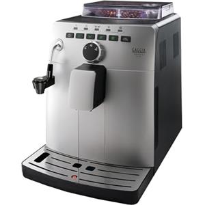 Gaggia HD8749/11 Naviglio Deluxe - Macchina da Caffè Automatica, per Espresso e Cappuccino, Caffè in Grani, 1,5 L, 15 Bar, 1850 W, 230V, Argento, 100% Made in Italy