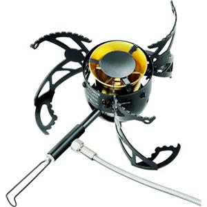 Optimus Polaris Optifuel Tactical - Robusto fornello multifuel per gas, benzina, diesel e paraffina | 475 g | 4200 W di potenza | incl. pompa, protezione antivento e accessori