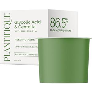 PLANTIFIQUE (Solo Ricarica) Pads Coreani con Acido Glicolico - 60 Pezzi | Pads Vegani con Niacinamide e CICA - Esfolianti Viso con AHA, BHA, PHA - Tonici per Tutti i Tipi di Pelle