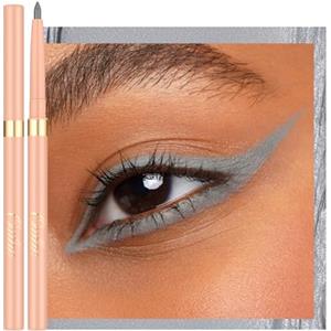 OULAC Matita Occhi Waterproof, Eyeliner Grigio Mat Girevole, Colore Intenso, Dura 12 Ore +, Texture Liscia e Cremosa, Non Trasferibile, Vegan (14) Grey Stone
