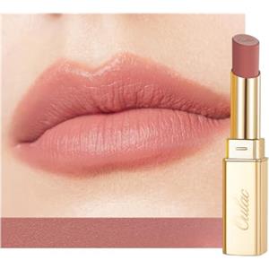 Oulac Rossetto Opaco Donna-Rossetti Matte Lunga Durata Opaco Alta Pigmentazione, Finitura Mat Morbida,Texture Leggera&Confortevole Rossetto Waterproof&No Transfer Matte Lipstick Make-up Vegano RM02